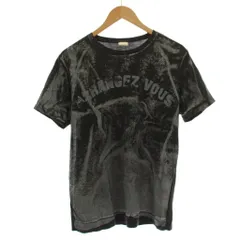 ディーゼル DIESEL Tシャツ 半袖 ロゴ カットソー S 黒 ブラック /☆G