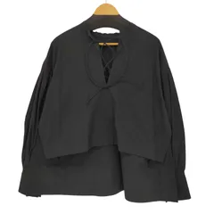 サロンアダムエロペ SALON adam et rope レースアップボリュームスリーブブラウス レディース FREE 