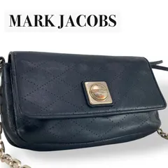 MARK JACOBS  マークジェイコブス　ショルダーバッグ　斜め掛け　クロスボディ　ブラック　レザー　ダブルホック式　お出かけ　ウォレットショルダー　普段使い　日常使い　メンズ　レディース　通勤　通学　おでかけ　おしゃれ　カバン　鞄