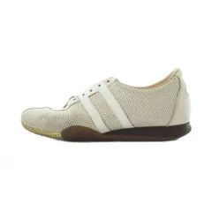 バリー BALLY スニーカー 36 22.5cm 23cm ホワイトベージュ パンチング加工 /RI ■OS