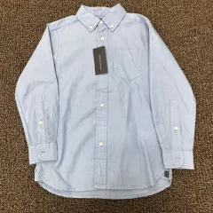 新品 120 Tommy Hilfiger トミーヒルフィガー キッズ シャツ 120サイズ スカイブルー