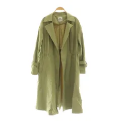 ナノユニバース nano universe トレンチコート 36 カーキ /SS ■OS