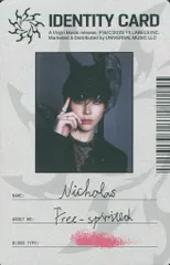 &TEAM 通常盤 NICHOLAS Go in Blind (月狼) IDカード