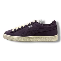 参考上代14,300円 未使用品 PUMA SUEDE PREMIUM スウェード プレミアム スニーカー プーマ 398424-03 パープル 23cm 1158A2