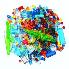 レゴ 正規品 中古 クリアパーツ500個 まとめ売り 大量 レゴブロック【管理番号：3065】