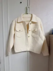 ニットジャケット アウター s