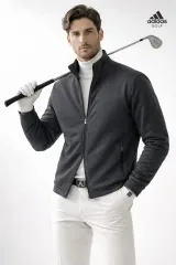 アディダス 起毛 ゴルフ アウター