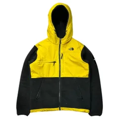 THE NORTH FACE(ノースフェイス) Denali Hoodie デナリ フーディ NA71832 L イエロー×ブラック フリース ジャケット