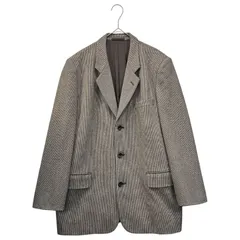 COMME des GARCONS HOMME(コムデギャルソンオム) 95AW Houndstooth 3B Tailored Jacket 田中オム 千鳥柄 3B テーラード ジャケット HJ-08022 S ベージュ AD1995 90's 90年代