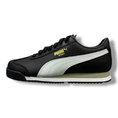 参考上代13200円 未使用品 PUMA Roma 24 Standard ローマ24スタンダード スニーカー シューズ 靴 プーマ 396868-02 ブラック/ホワイト