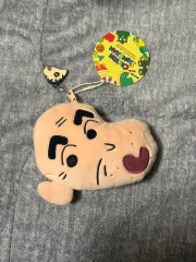 新品 クレヨンしんちゃん 助演 ポーチ おじいさん キーホルダー