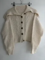 レディース クロップドカーディガン