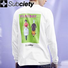 PLAYBOY 長袖Tシャツ ロンT ビンテージプレイボーイ ビルウォール 
