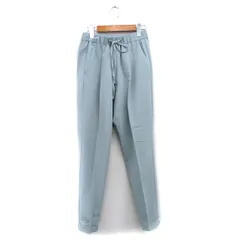 アーバンリサーチ ドアーズ URBAN RESEARCH DOORS イージーパンツ テーパード センタープレス シンプル XS ライトブルー 水色 /KT5