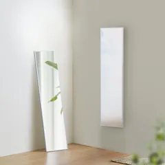 【送料無料】アイリスオーヤマ 【軽くて割れないフィルムミラー】 全身鏡 割れない 姿見 壁掛け 幅28cm×高さ115cm 姿見鏡 鏡 スタンドミラー おしゃれ 自
