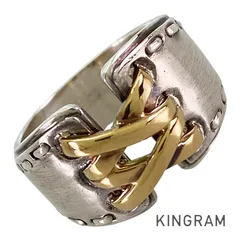 エルメス HERMES メキシコ コルセット ダブル Sv925 11.5号(51-52) リング sss【中古】