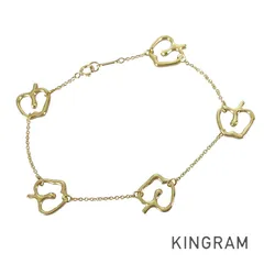 ティファニー TIFFANY&Co. エルサ ペレッティ アップル K18YG ブレスレット sss【中古】