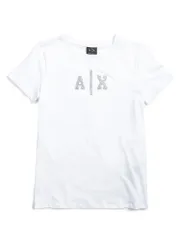 レディース Tシャツ 半袖 クルーネック Tシャツ ARMANI EXCHANGE (アルマーニ エクスチェンジ)