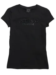 レディース Tシャツ 半袖 クルーネック Tシャツ ARMANI EXCHANGE (アルマーニ エクスチェンジ)