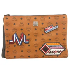エムシーエム MCM クラッチバッグ セカンドバッグ ロゴ MXZ8SVE32CO001 茶 ブラウン系のサムネイル