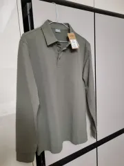 アンダール エアリーフィット ポロ Tシャツ カーキ