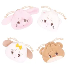 【中古】バッグ 全4種セット 「mikko characters フェイス巾着」