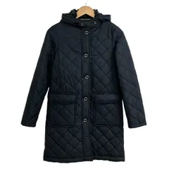 トラディショナルウェザーウェア コート サイズ34 M レディース美品  - ダークネイビー 長袖/中綿/キルティング/冬