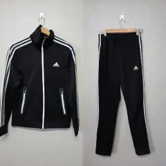 アディダス トレーニングウェア セット ブラック 105 スリムフィット メンズ レディース ユニセックス 秋冬用