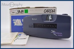 富士フィルム FUJIFILM RENSHA CARDIA Byu-n 単三電池仕様 元箱、パノラマタイプ指定シール、取扱説明書付属 #yk5846