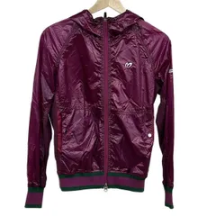 マスターバニーエディション ブルゾン サイズ0 XS レディース美品  - パープル×グリーン 長袖/ジップアップ/異素材切替/春/秋