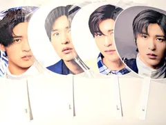 新品未開封　Snow Man 目黒蓮 うちわ 4点セット 2D.2D.～i DO ME