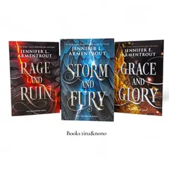 Harbinger Series (Books 1–3), Storm and Fury / Rage and Ruin / Grace and Glory by Jennifer L. Armentrout – YA Fantasy, 新品,洋書