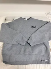 ナイキ X ステューシー NRG フリース クルーネック ダークグレー ヘザー Mサイズ