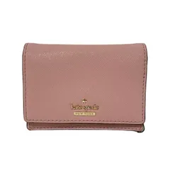 Kate spade(ケイトスペード) コインケース - PWRU5096 ライトピンク キーリング付き/パスケース付き レザー