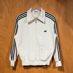 アディダス 80s 白 ジャージ トラックジャージ M