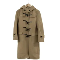 UNITED ARROWS(ユナイテッドアローズ) ダッフルコート サイズ38 M レディース美品  - ベージュ 長袖/フード付き/冬