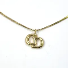 Christian Dior CDロゴ GP ゴールド ネックレス