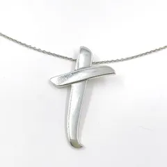 TIFFANY & Co. パロマ・ピカソ クロスキス SV925 シルバー ネックレス