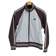 アディダス adidas ロゴ刺繍 フルジップ トラックジャケット レディース 表記無 