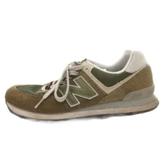 ニューバランス NEW BALANCE ML574EGO スニーカー シューズ ローカット スエードレザー 28 ブラウン 茶 /FF