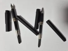 カーキモリ アルミニウム 万年筆 ローラーボールペン 2本 まとめ