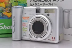 キヤノン Canon PowerShot A75 3x 単三電池仕様 元箱、取扱説明書付属 同梱無料 #mj8253