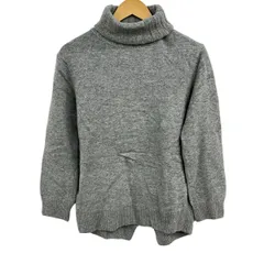 MUSE de DEUXIEME CLASSE(ミューズデドゥーズィエムクラス) 長袖セーター レディース美品 - グレー タートルネック