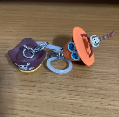 ONE PIECE 帽子 キーホルダー めじるし