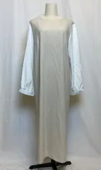 【新品•未使用品•タグ付き】SHOO-LA-RUE  シューラルー グレージュ 長袖 カットソーワンピース