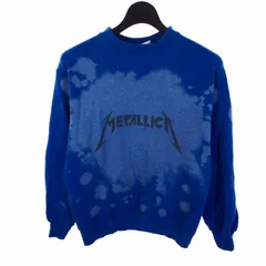 ヴィンテージ VINTAGE メタリカ METALLICA 90s USA スウェット トレーナー M ブルー 青