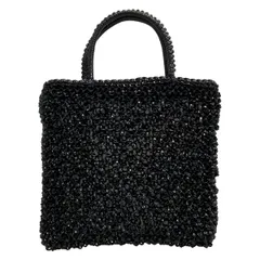 ANTEPRIMA(アンテプリマ) ハンドバッグ美品  スタンダード Z,ワイヤーバッグ PB24FMG455 黒