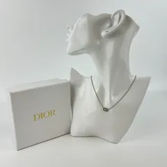 【中古】Christian Dior クリスチャンディオール アクセサリー ネックレス CDロゴ シルバー ヴィンテージ レディース【中古美品】HIBUOCHI VINTAGE　HBOC260125A06