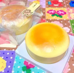 Whole Cheese Cake ぷにぷに スクイーズ (ドライ ソフト)