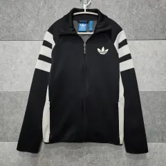 adidas オリジナル ユニセックス トレフォイル フィット トラックジャージ (サイズ M)